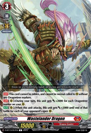 Wastelander Dragon [D-BT13 - D-BT13/057EN]