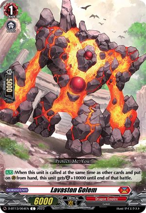 Lavaston Golem [D-BT13 - D-BT13/064EN]