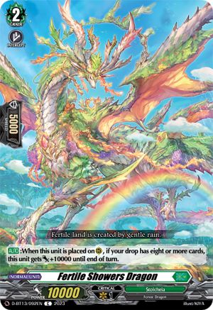 Fertile Showers Dragon [D-BT13 - D-BT13/092EN]