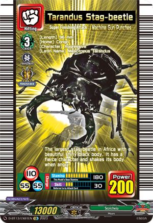 Tarandus Stag-beetle [D-BT13 - D-BT13/EX01EN]
