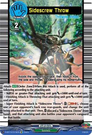 Sidescrew Throw [D-BT13 - D-BT13/EX16EN]