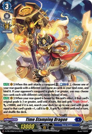 Time Stamping Dragon (Foil) (D-PR/295EN-S) - D Promo Cards