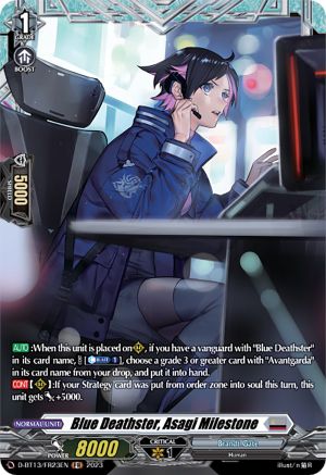 Blue Deathster, Asagi Milestone (FR) [D-BT13 - D-BT13/FR23EN]