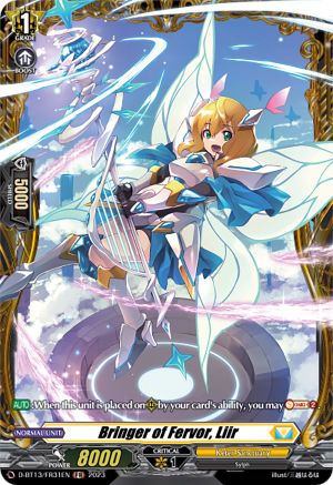 Bringer of Fervor, Liir (FR) (D-BT13/FR31EN) - D-BT13: Flight of Chakrabarthi
