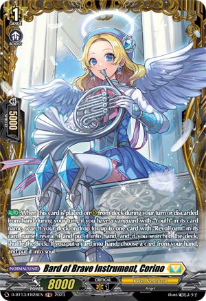 Bard of Brave Instrument, Corino (FR) (D-BT13/FR28EN) - D-BT13: Flight of Chakrabarthi