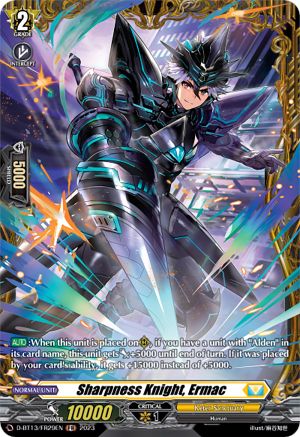 Sharpness Knight, Ermac (FR) (D-BT13/FR29EN) - D-BT13: Flight of Chakrabarthi