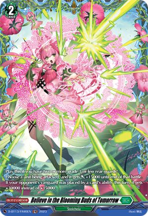Believe in the Blooming Buds of Tomorrow (FR) (D-BT13/FR40EN) - Flight of Chakrabarthi