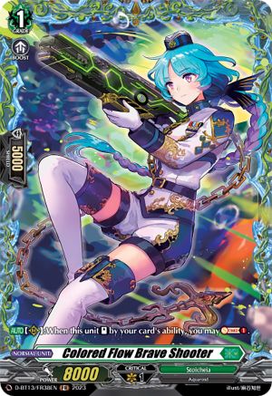 Colored Flow Brave Shooter (FR) [D-BT13 - D-BT13/FR38EN]