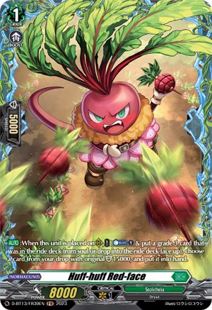 Huff-huff Red-face (FR) (D-BT13/FR39EN) - Flight of Chakrabarthi