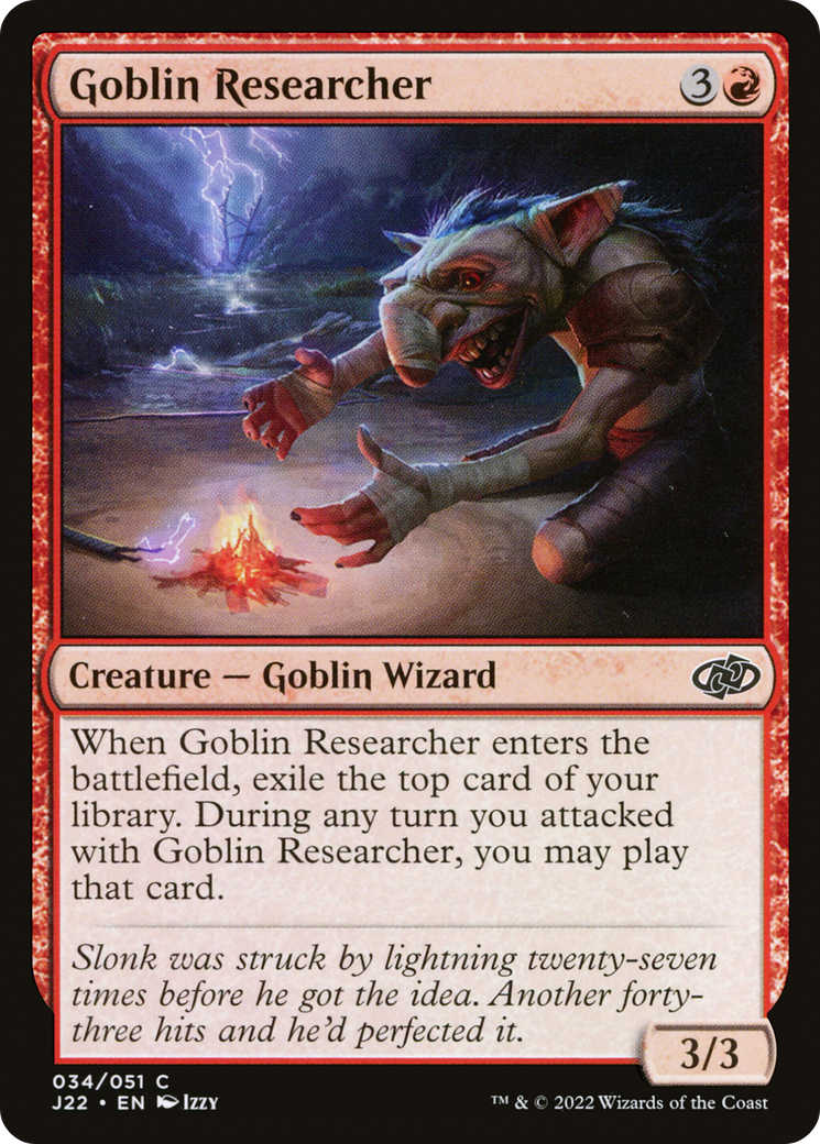 Goblin Researcher [J22 - 34]