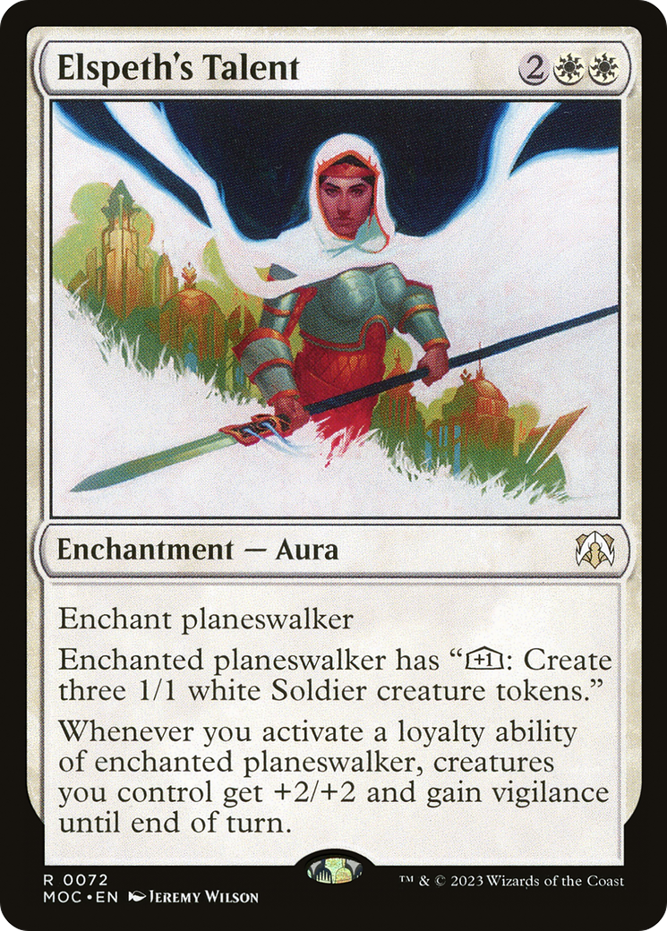 Elspeth's Talent [MOC - 72]