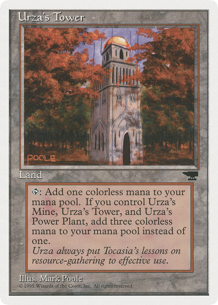 Urza's Tower (Forest) [CHR - N/A]