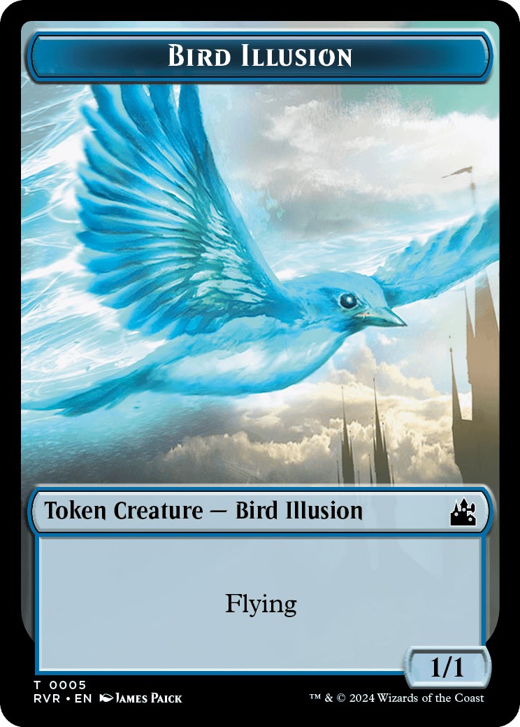 Bird Illusion Token [RVR - 5]