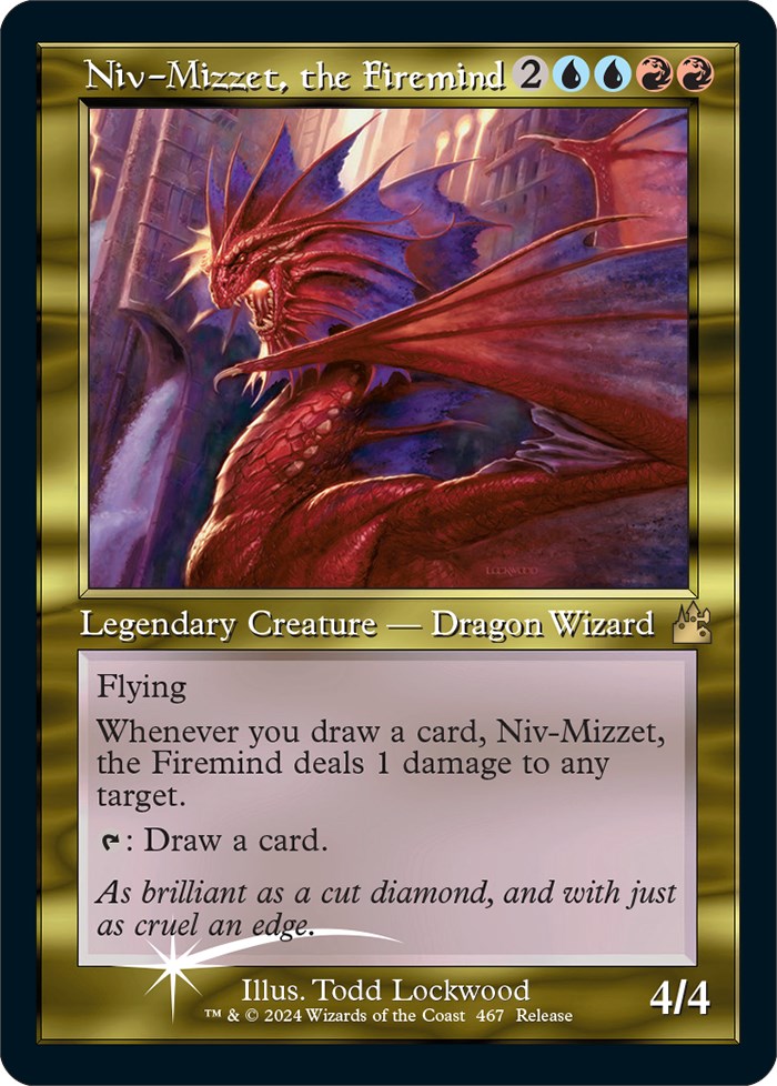Niv-Mizzet, the Firemind (Retro Frame) [LARP - 467]