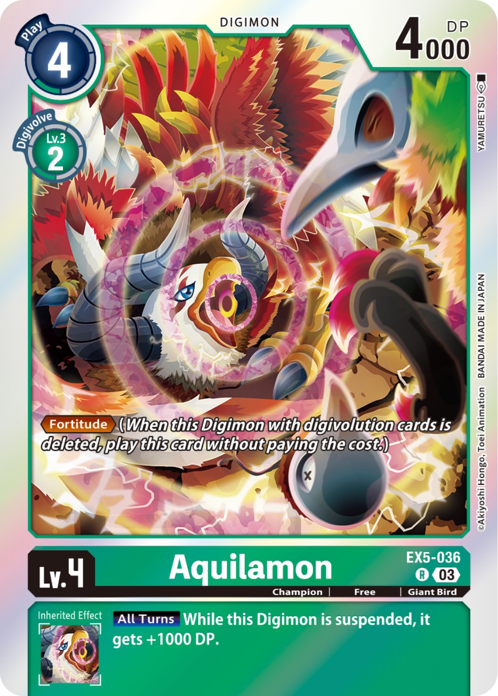 Aquilamon [EX05 - EX5-036 R]