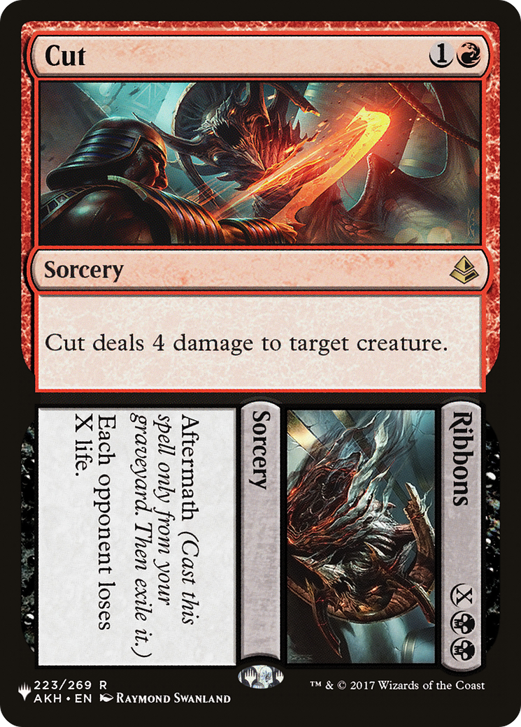 Cut // Ribbons [LIST - 223/269]