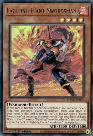Fighting Flame Swordsman [MZMI - MZMI-EN001]