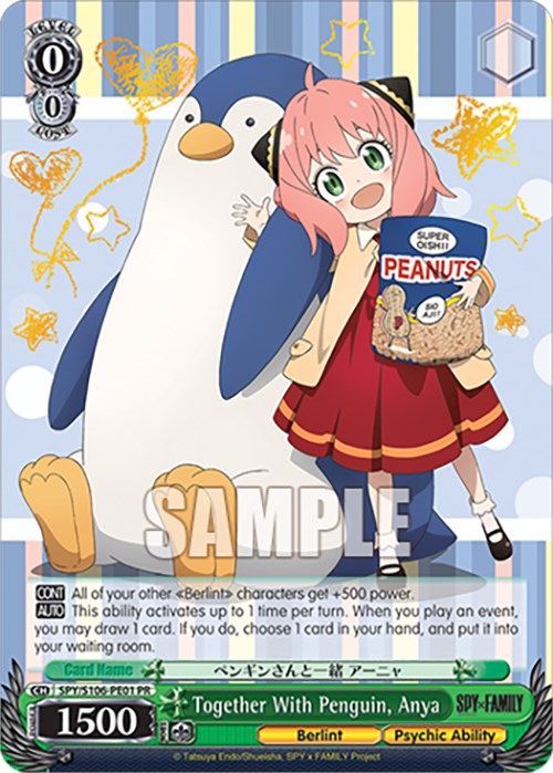 Together With Penguin, Anya [SPY - SPY/S106-PE01  PR]