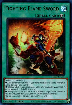 Fighting Flame Sword [MZMI - MZMI-EN008]
