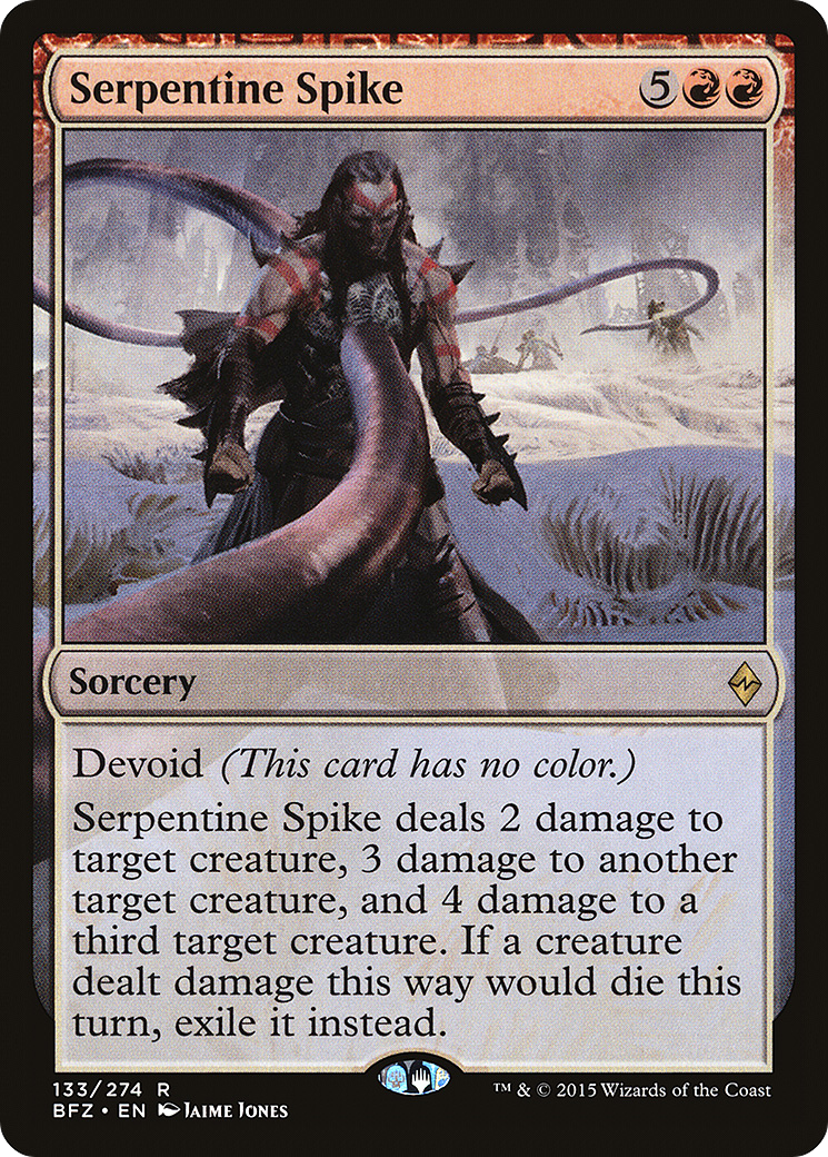 Serpentine Spike [BFZ - 133]