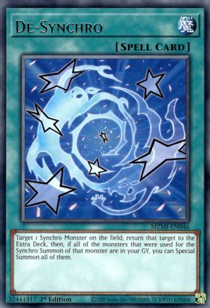 De-Synchro (MZMI-EN046) - Maze of Millennia 1st Edition