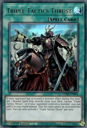 Triple Tactics Thrust [MZMI - MZMI-EN084]
