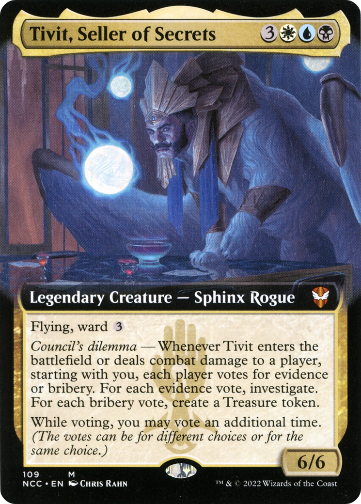 Tivit, Seller of Secrets (Extended Art) [NCC - 109]