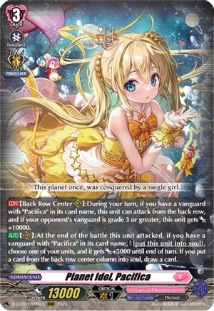 Planet Idol, Pacifica (D-LBT04/006EN) - D-LBT04: Lyrical Monasterio ~Trick or Trick!~