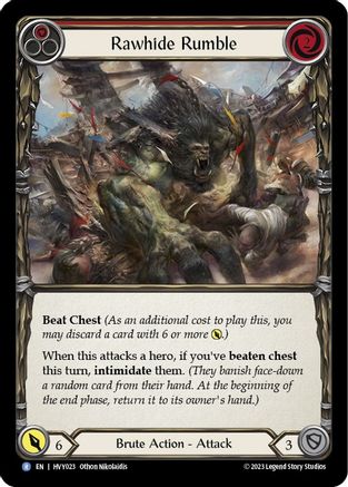 Rawhide Rumble (Red) [HVY - HVY023]