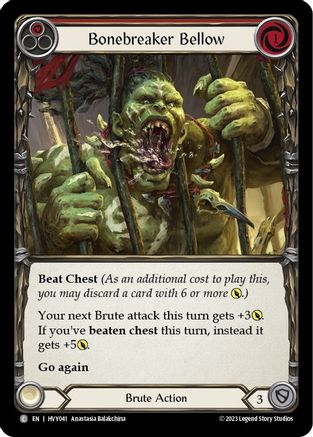 Bonebreaker Bellow (Red) [HVY - HVY041]