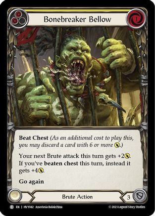 Bonebreaker Bellow (Yellow) [HVY - HVY042]