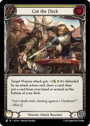 Cut the Deck (Yellow) [HVY - HVY107]