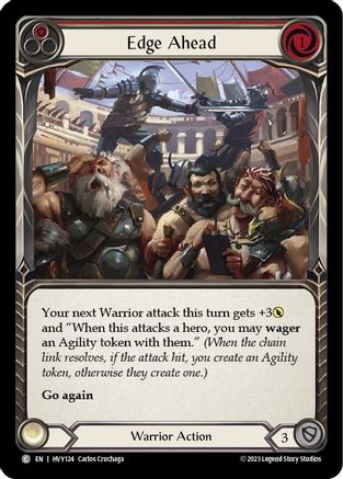 Edge Ahead (Red) (HVY124) - Heavy Hitters