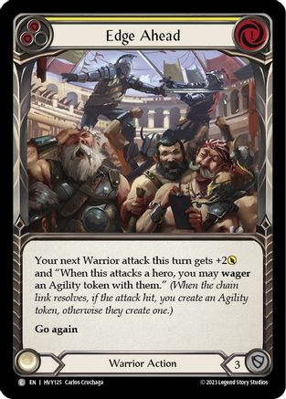 Edge Ahead (Yellow) (HVY125) - Heavy Hitters