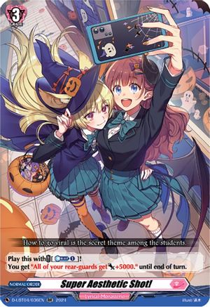 Super Aesthetic Shot! (D-LBT04/036EN) - D-LBT04: Lyrical Monasterio ~Trick or Trick!~