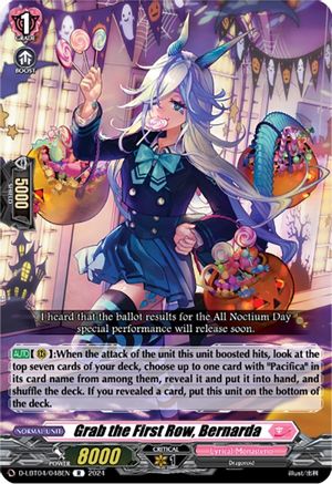 Grab the First Row, Bernarda (D-LBT04/048EN) - D-LBT04: Lyrical Monasterio ~Trick or Trick!~