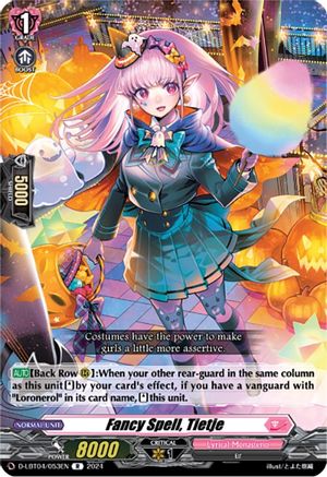 Fancy Spell, Tietje (D-LBT04/053EN) - D-LBT04: Lyrical Monasterio ~Trick or Trick!~