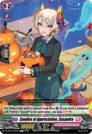 Candies of Appreciation, Casandra (D-LBT04/064EN) - D-LBT04: Lyrical Monasterio ~Trick or Trick!~