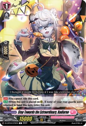 Step Towards the Extraordinary, Radiarno (D-LBT04/070EN) - D-LBT04: Lyrical Monasterio ~Trick or Trick!~