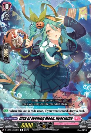 Diva of Evening Moon, Hyacinthe (D-LBT04/084EN) - D-LBT04: Lyrical Monasterio ~Trick or Trick!~