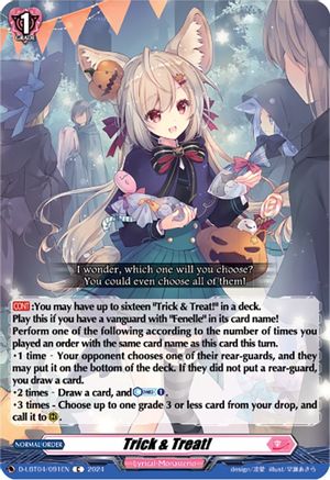 Trick & Treat! (D-LBT04/091EN) (D-LBT04/091EN) - D-LBT04: Lyrical Monasterio ~Trick or Trick!~