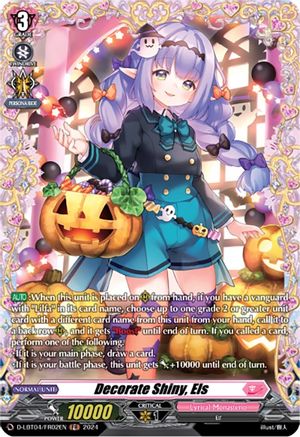 Decorate Shiny, Els (FR) (D-LBT04/FR02EN) - D-LBT04: Lyrical Monasterio ~Trick or Trick!~