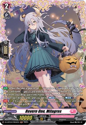Revere One, Milagros (FR) (D-LBT04/FR04EN) - D-LBT04: Lyrical Monasterio ~Trick or Trick!~
