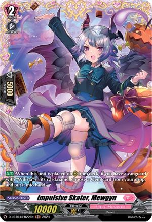 Impulsive Skater, Mewgyn (FR) (D-LBT04/FR22EN) - D-LBT04: Lyrical Monasterio ~Trick or Trick!~