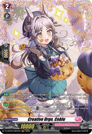 Creative Urge, Ceblu (FR) (D-LBT04/FR24EN) - D-LBT04: Lyrical Monasterio ~Trick or Trick!~