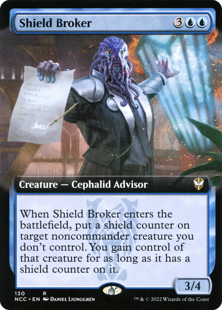 Shield Broker (Extended Art) [NCC - 130]