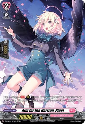 Aim for the Horizon, Piael (Foil) (D-PR/319EN-S) - D Promo Cards