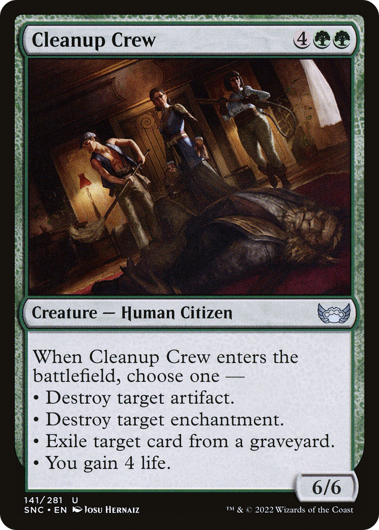 Cleanup Crew [SNC - 141]