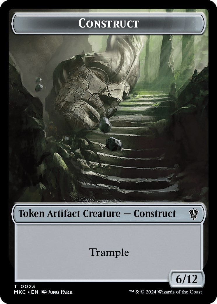 Construct // Soldier Double-Sided Token [MKC - 23 // 3]