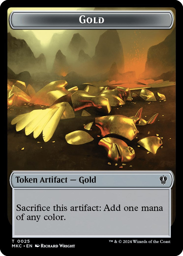 Gold // The Monarch Double-Sided Token [MKC - 25 // 31]